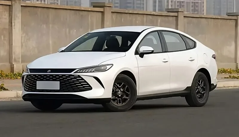 BYD Qin Plus front three-quarter