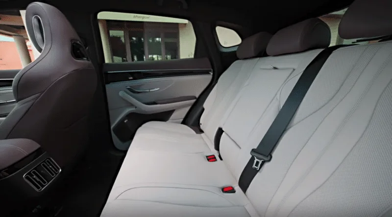 BYD Song Plus rear seats