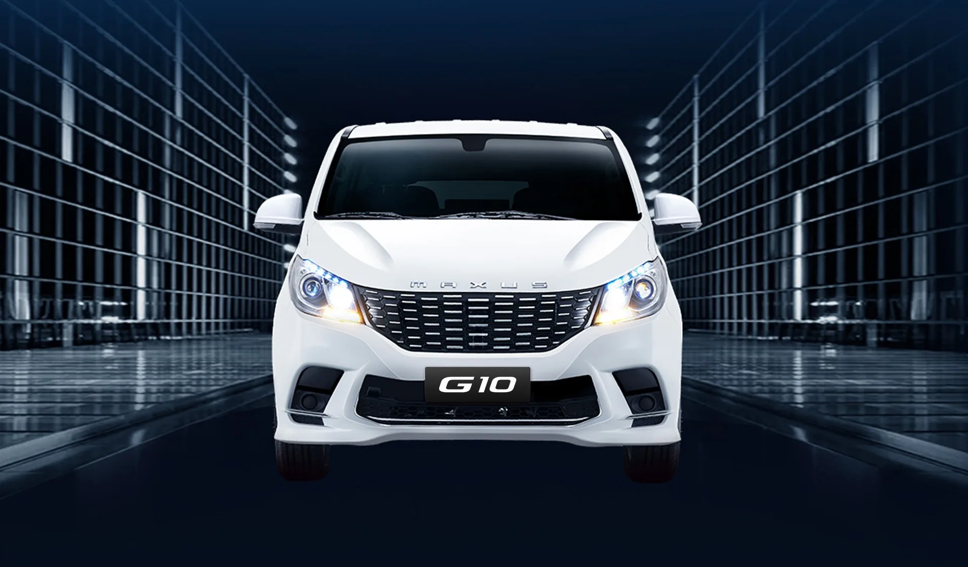 G10 front view dramatic lighting