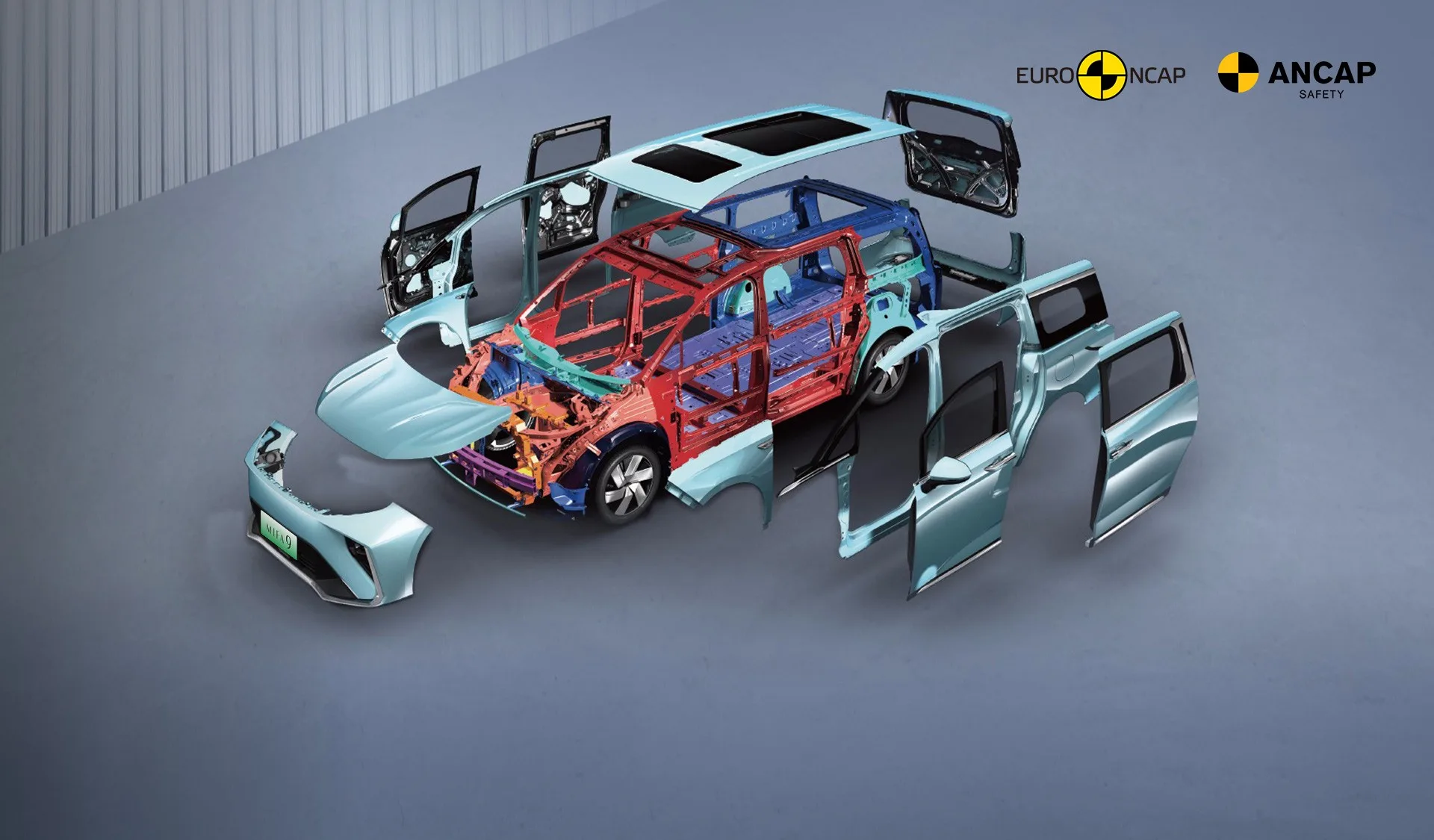 MIFA 9 safety body structure