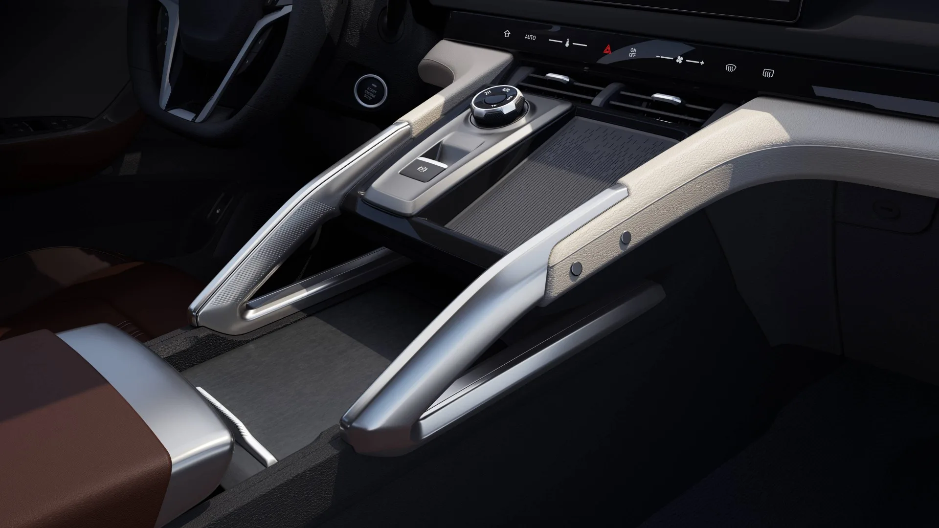 T90 center console